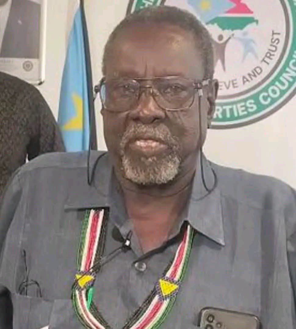 Supplied portrait of Joseph Wol Modesto Ukelo, CPSS general secretary