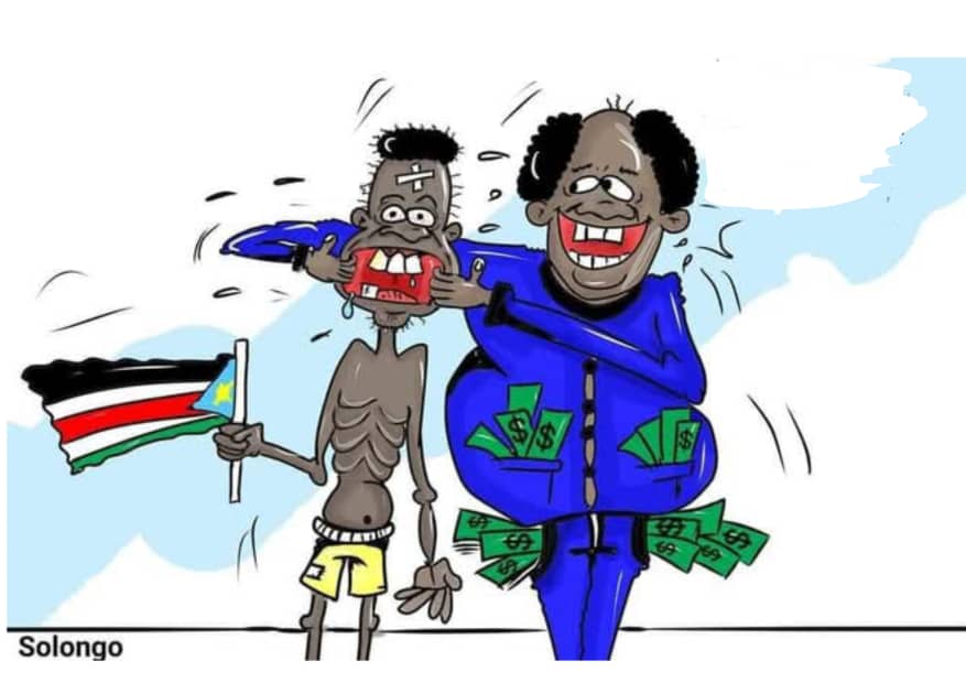Wealth and public poverty by Solongo