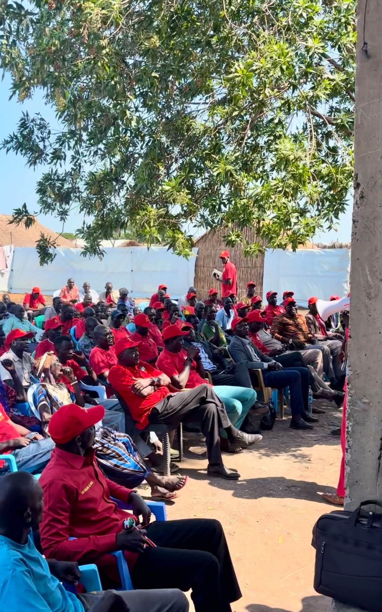 Supplied photograph accompanying a Nasir campaign clarification
