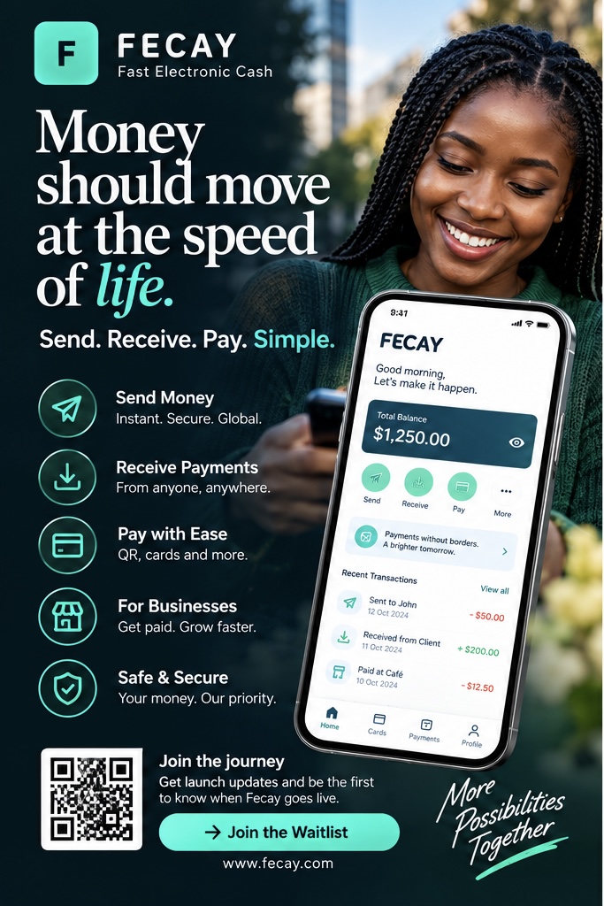 FECAY promotional concept flyer